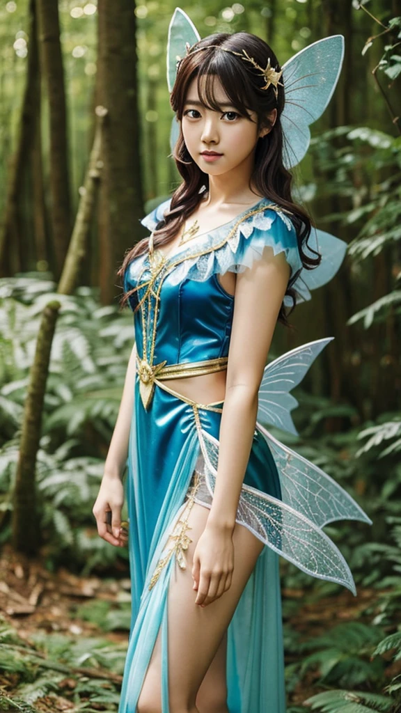 Jin from BTS woman with fairy costume