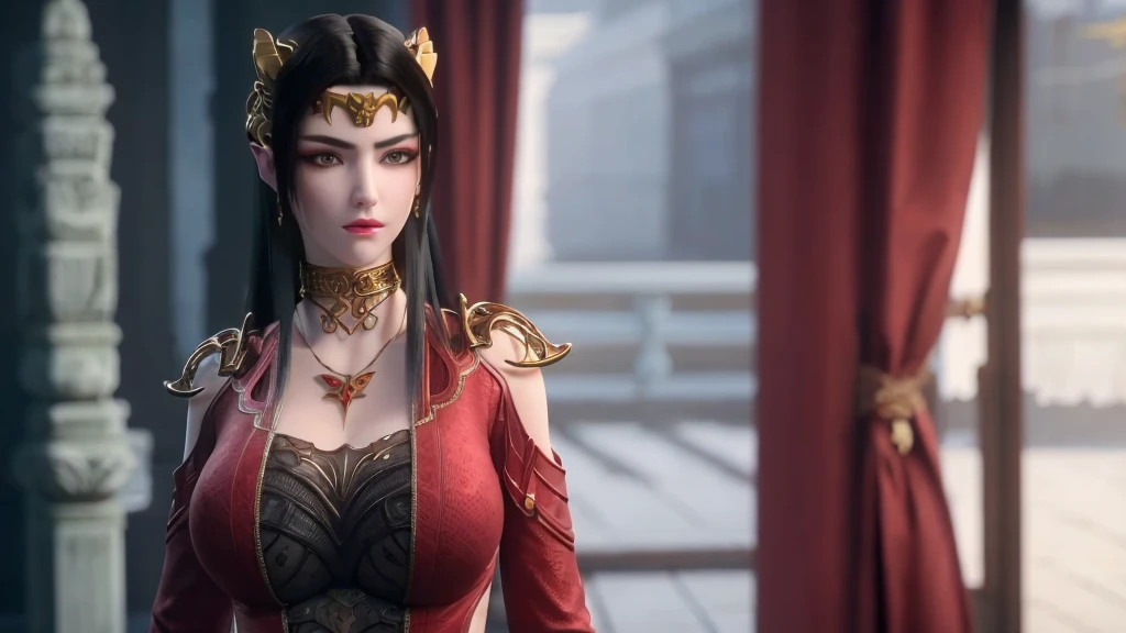 Masterpiece, absurdres, fine detail, HDR, highly detailed face and eyes, photorealistic, (8k, best quality, masterpiece:1.2), ultra-detailed, extremely detailed cg 8k wallpaper, fashion, (crystalstexture skin:1.2), (extremely delicate and beautiful), (masterpiece, best quality:1.2), 1girl, (large breasts:1.2), long hair, ice blue hair, medusa, wearing bra, (looking at viewer), natural lighting, sexy pose, full body.