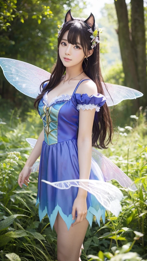 Jin from BTS woman with fairy costume