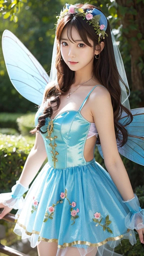 Jin from BTS woman with fairy costume