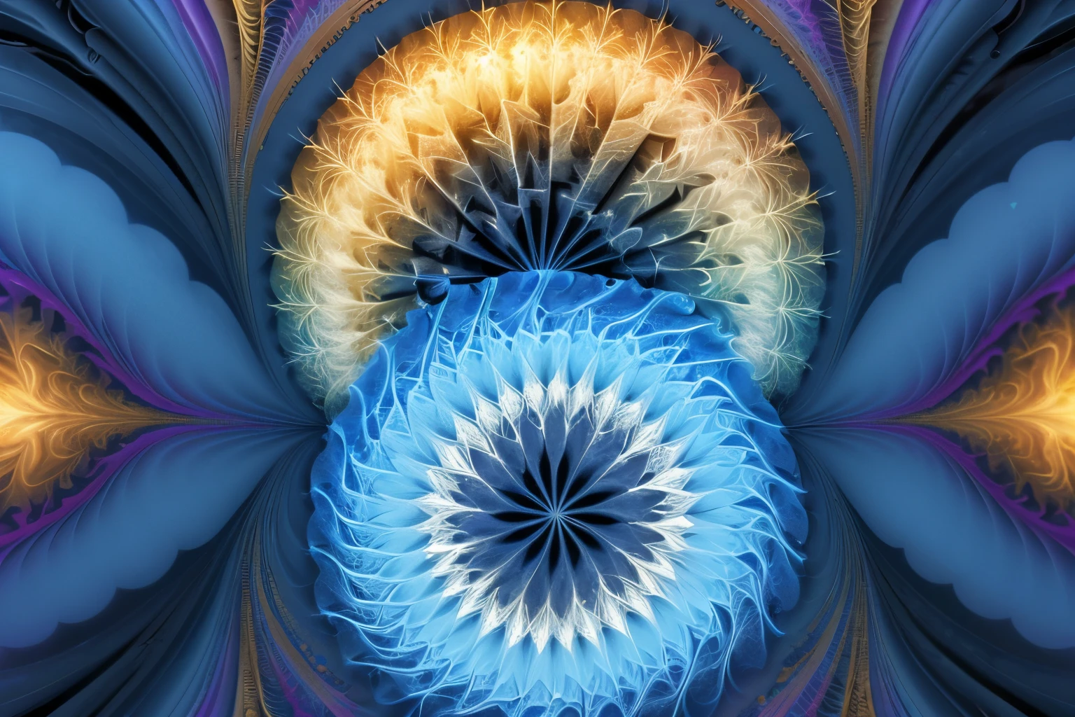 256 19-year-old female, (short hair),(Abstract background,Fractal Art:1.46), smile