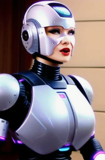 Bimbo female robocop