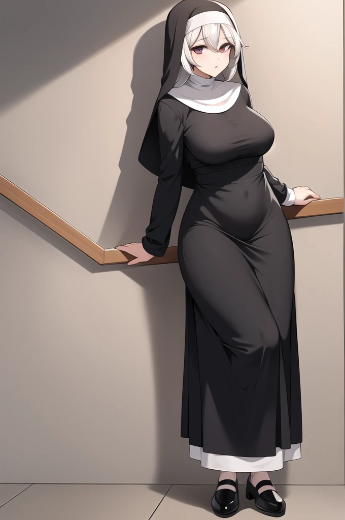 Female,sister anna,nun,full body shot