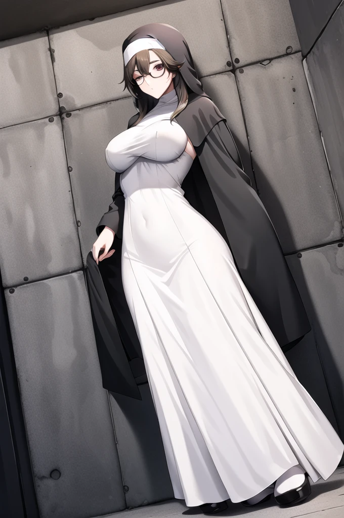 Female,sister anna,nun,full body shot