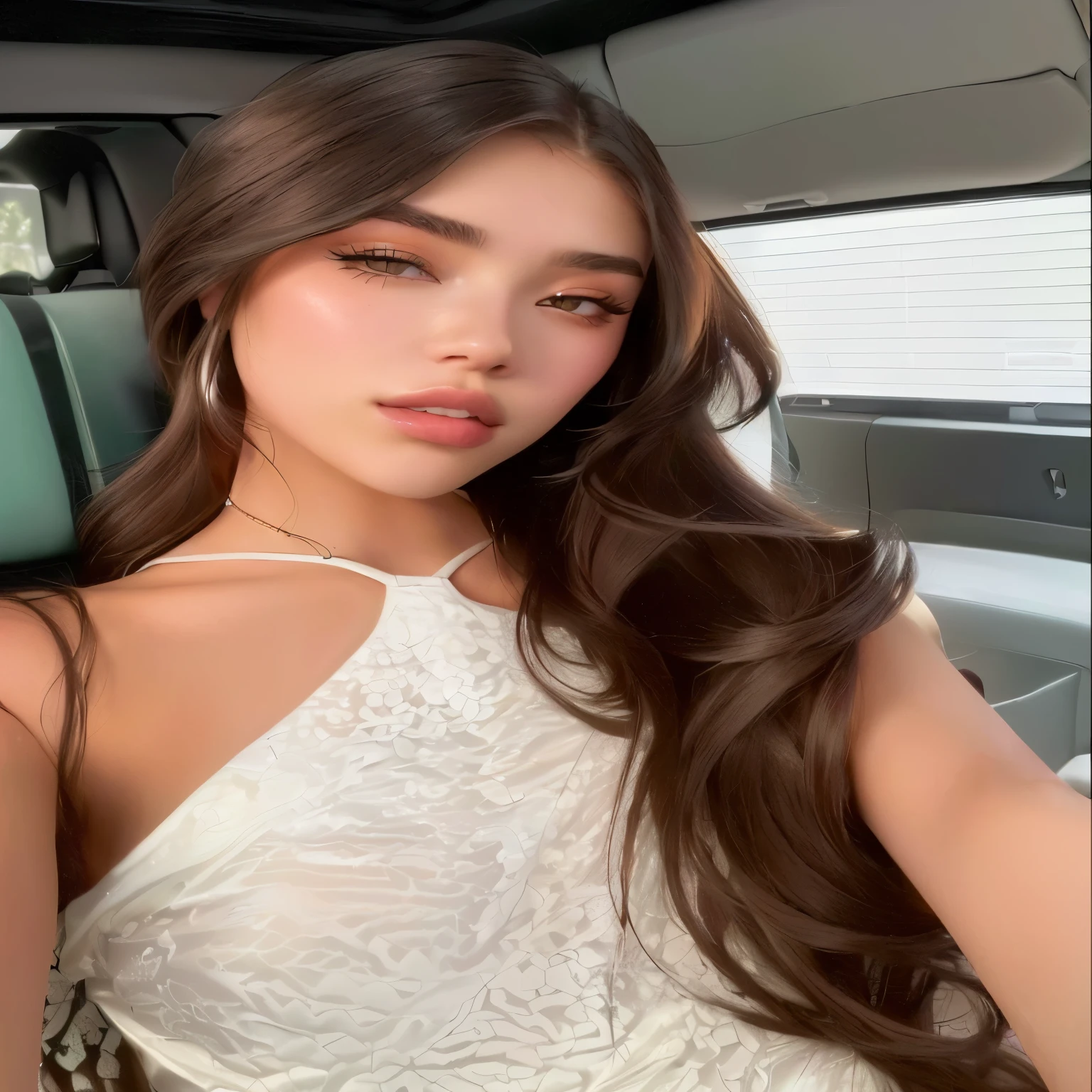 A closeup of a woman with long hair and wearing a white top, Madison Beer, Madison Beer girl portrait, :: Madison Beer, soft devil queen Madison Beer, Portrait Sophie Mudd, Dua Lipa, 1 8 son, Violet Myers, Kailee Mandel, olivia blame, Instagram Template, 18 years, 2 4 year old female model, Stunning model