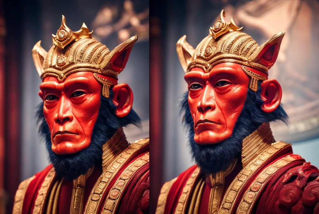 monkey king,
masterpiece, high detail, 8k, high detailed skin, 8k uhd, high quality
