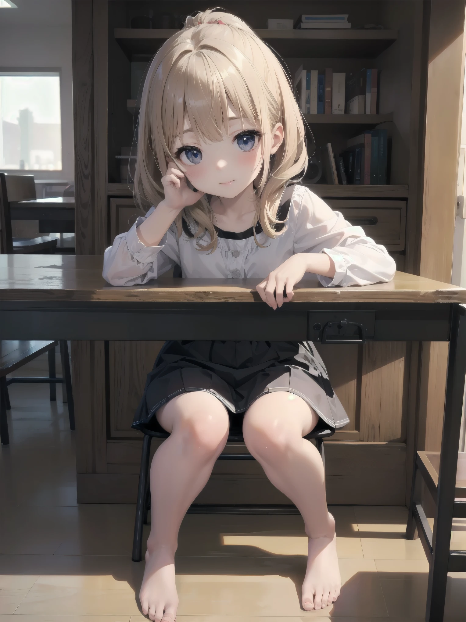 masterpiece、so beautiful、Clear contours、Kindergartener with cute pose