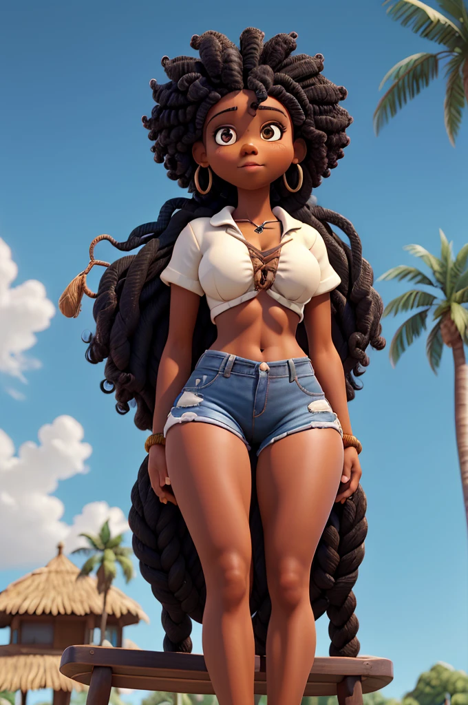 há uma mulher negra In a bikini amarelo muito pequeno deitada na praia deserta , realistic bikini, from behind , back tattoo stylish afro hair, model body, woman In a bikini standing on a wooden platform in the ocean, modelo In a bikini, swimsuit model, Beautiful woman, In a bikini, sexy girl with dark skin, darkskin, gorgeous figure, linda Beautiful woman, slim waist and thick hips, dark brown skin, jaw dropping beauty, with dark skin, thick body, curvy body, is wearing a swimsuit, um close up de uma mulher em um top In a bikini preto, with dark skin, Beautiful woman, dark brown skin, jovem negra, linda Beautiful woman, sexy girl with dark skin, darkskin, jovem negra, beautiful city only black women, Beautiful woman, stunning beauty, stunning beautiful, she has olive brown skin, gorgeous lady, stunning African princess, dark skin tone