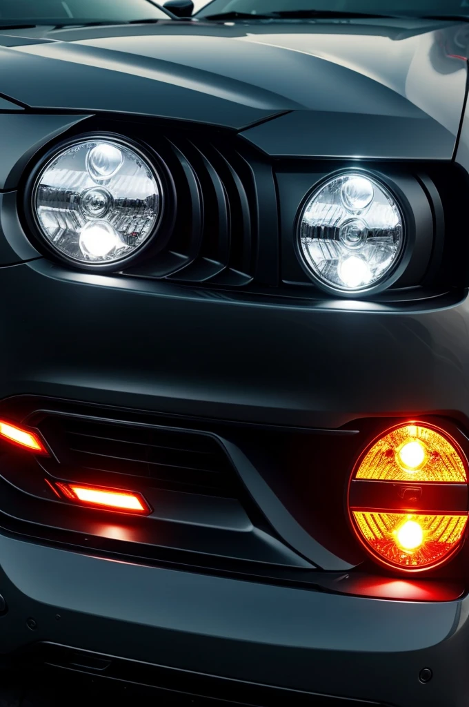 A pair of LED lights with their drops for different vehicles