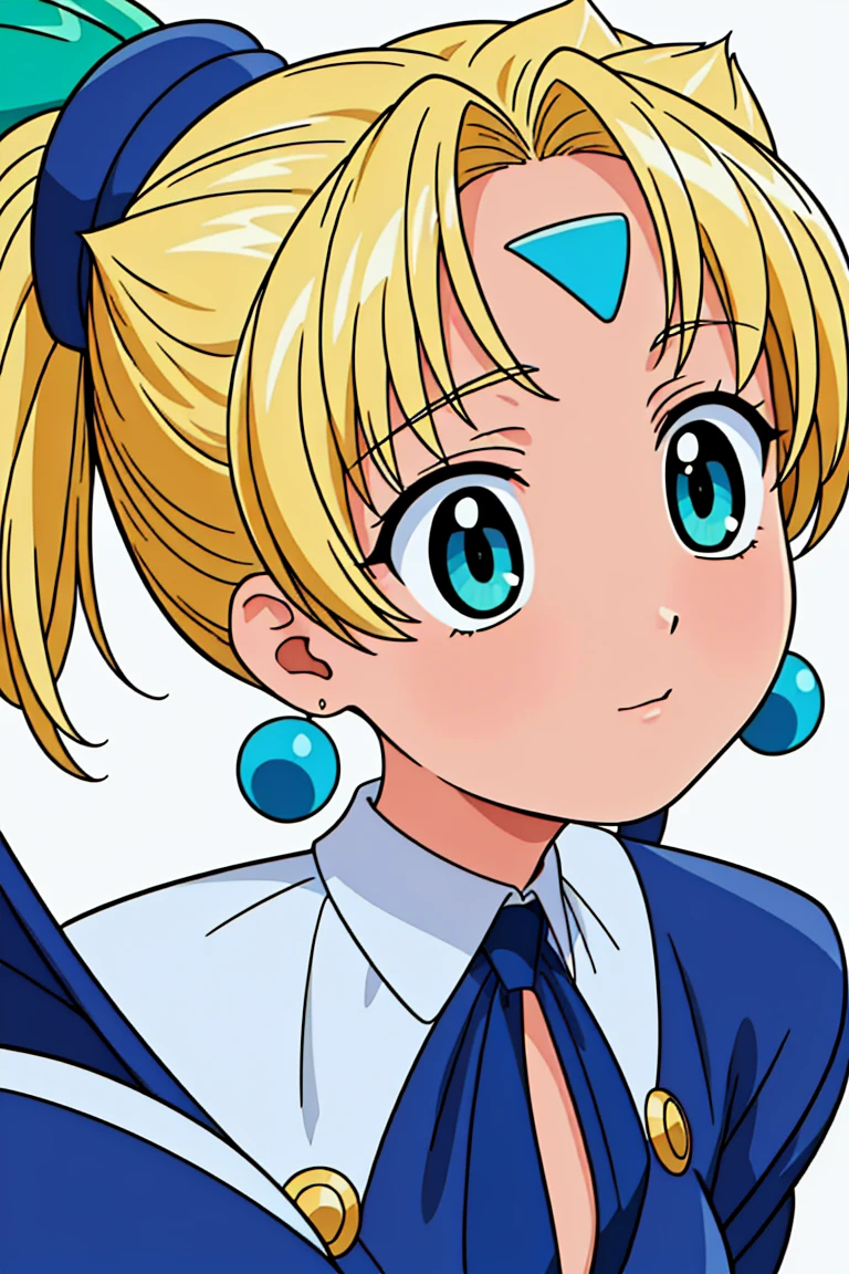 (masterpiece,best quality,ultra highres,ultra detail,novel illustration:1.4),1girl,cowboy shot,battle_costume koutetu_tenshi_karinka,Steel_Angel_Karinka,forehead mark