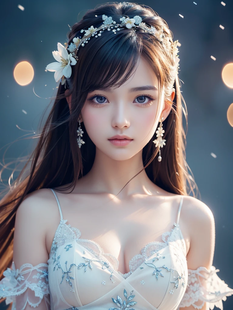 NSFW, 8k, High-level, absurd, masterpiece, best quality, primitive, very detailed CG, very detailed wallpaper, perfect lighting, Extremely detailed (((The personifying " Fairy " as a ))), MysticSight, Tyndall effect, Tyndall scattering, Studio gray background with (many Dazzling RainbowColor particles BokeH:1.28), (RoundlyButts, ThighGap), (Exposed:0.4), (Assfocus with looking ahead), BREAK (NOGIZAKA face variations) Extremely Detailed very KAWAII face variations, perfect anatomy, Childish, captivating gaze, elaborate detailed Eyes with (sparkling highlights:1.28), long eyelashes、Glossy RED Lips with beautiful details, Coquettish tongue, Rosy cheeks, Radiant PearlSkin with clear transparency . { (Dynamic LifeLike expressions:1.4) | :d) }, (large eyes:-1) .