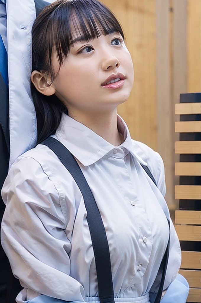 summer、On the way to school、(upper body shot)

