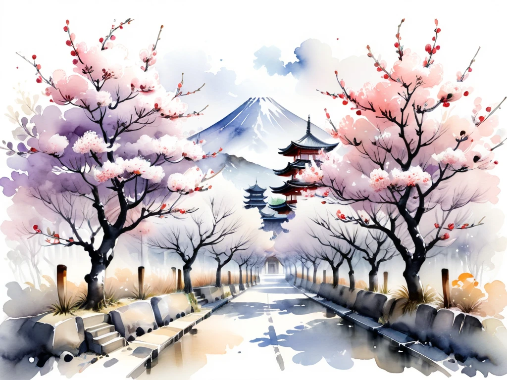 White background

a watercolor illustration of Japanese plum trees



Many fine plum trees are designed to slip between and between the traditional streets of old Japan

And the margin is a little wider, and the white background is a little wider


Tasteful, Japanese-style design


chic and modern design
monotone


The background is white