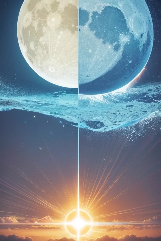 the sun and the moon
