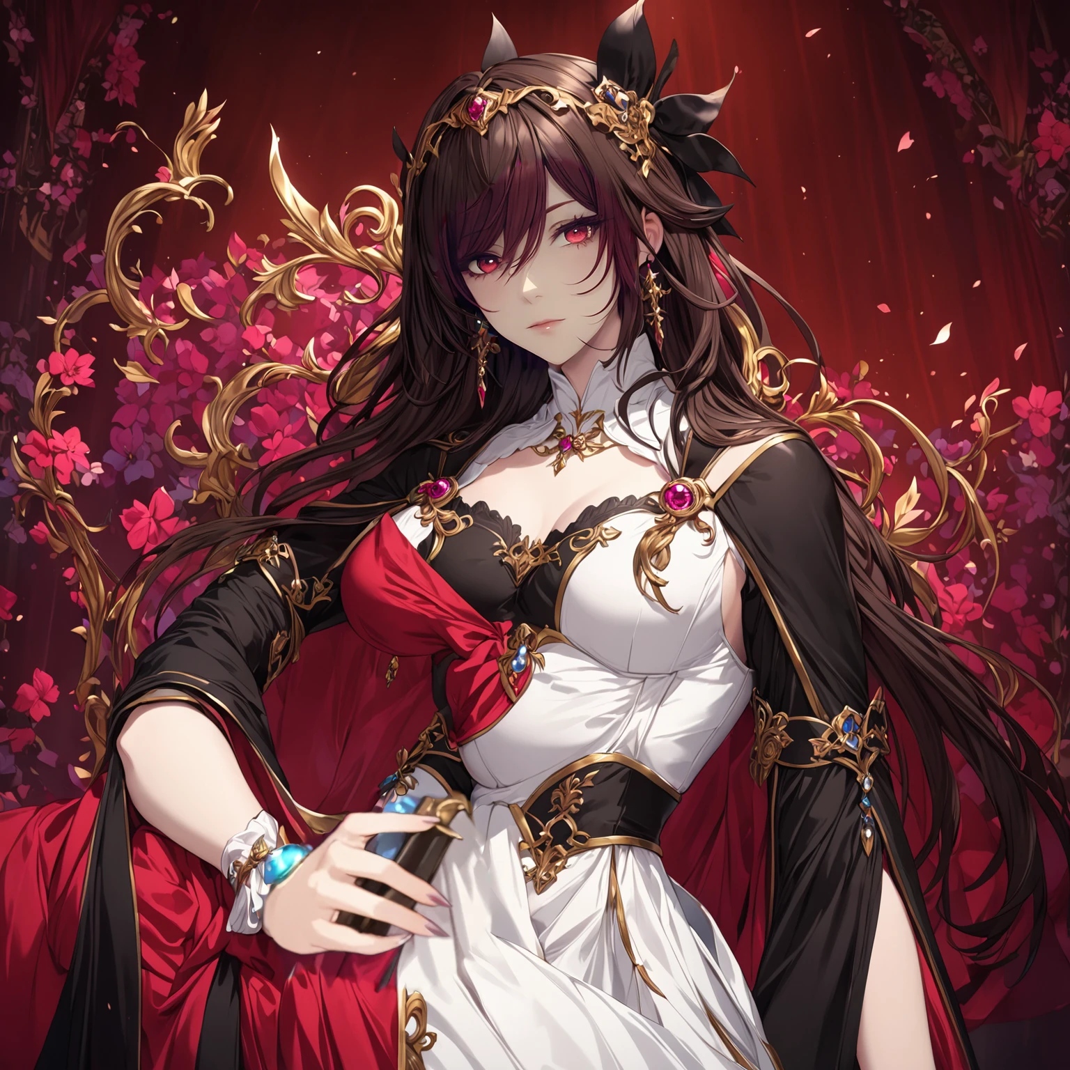 masterpiece, best quality, Fantasy aesthetics, Highly detailed, shadowverse style. female