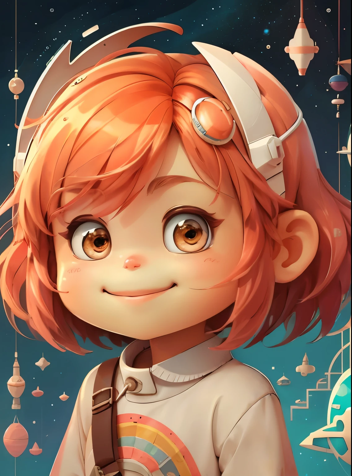 (cute spaceship smiling) Munchkin, Geometric multidimensional wall portrait, Artbook, tchibi,
yang08k, comely, Colouring,
artworks, of the highest quality, best qualityer, offcial art, comely and Aesthetic,