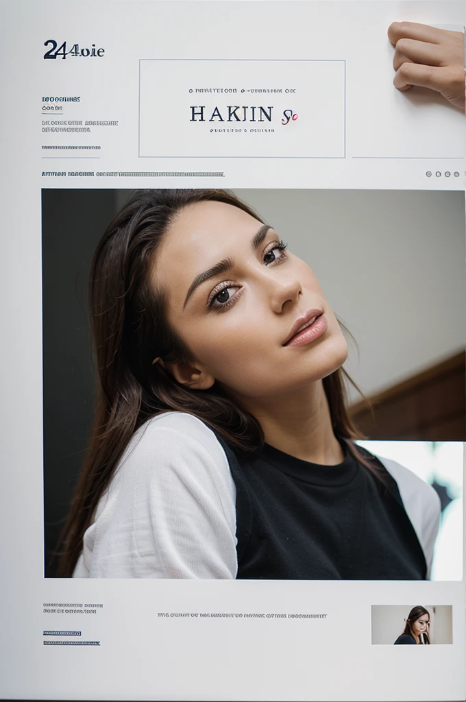 portfolio de design d'une graphiste de 24 ans