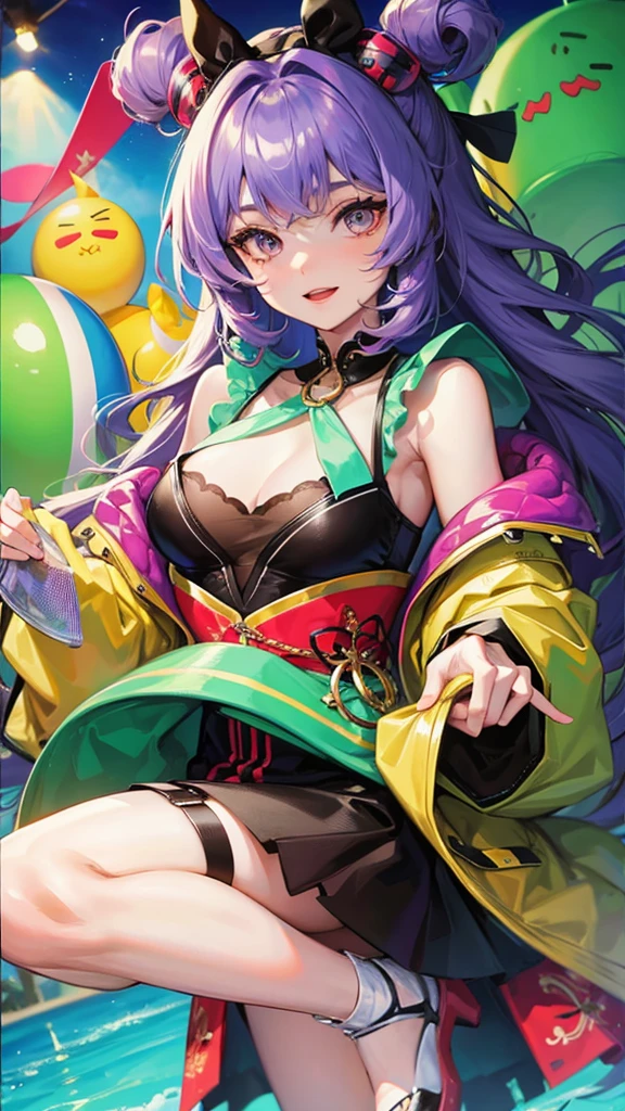 PNG character image. girl at a party