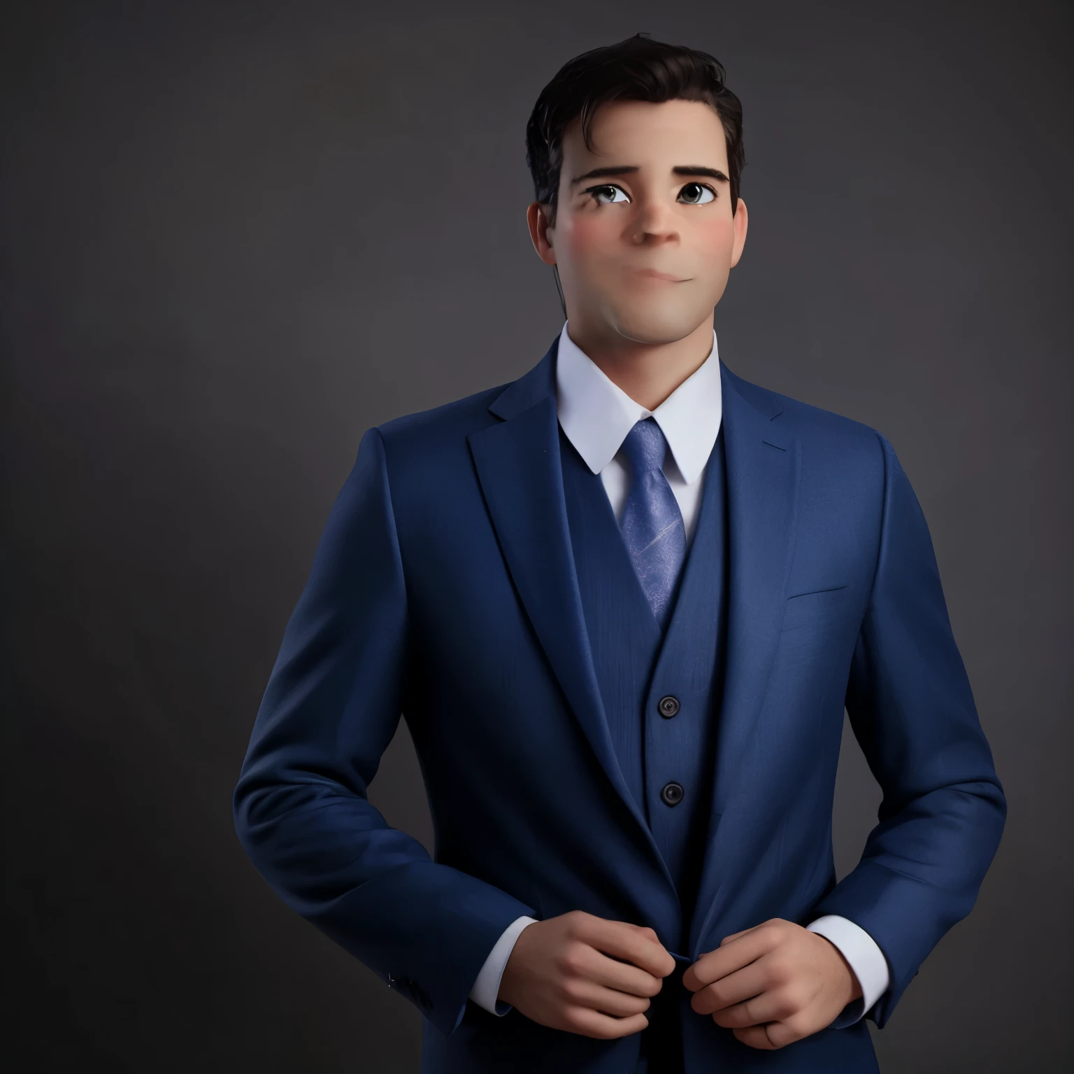 Transform the photo into a Disney cartoon