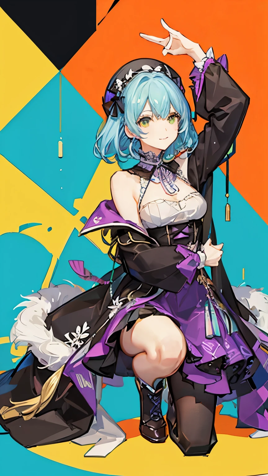 High resolution,Highest quality,high resolution,bright,Vivid,Hilariouany,simplification,pop,Pattern,Deformation,colorful,pattern,random,Abstract,natural,bold,red,joy,Joy,Pure,color,黄color,藍color,green,white,black,purple,Complex,Baptized,collage,Western style,pattern,Flashy,got in line,西Western style,