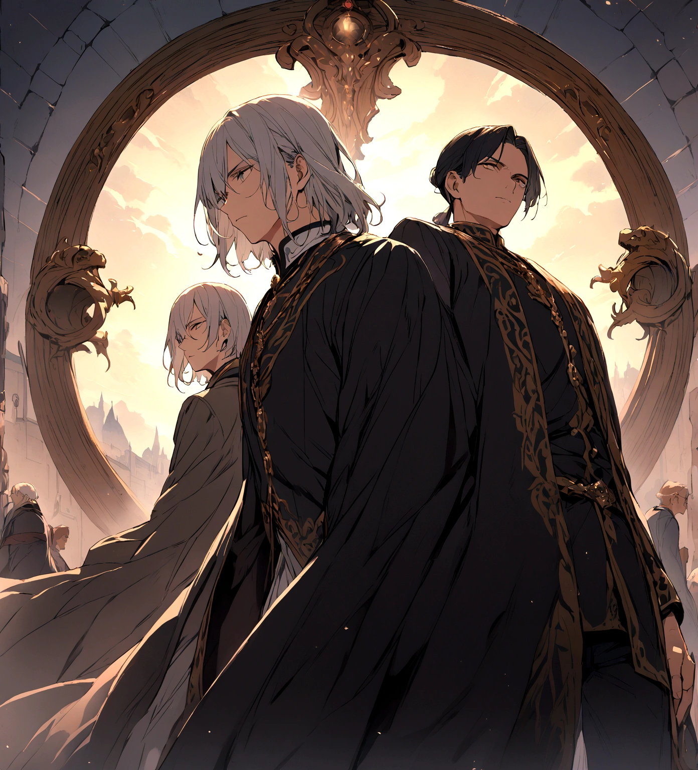 Two man
