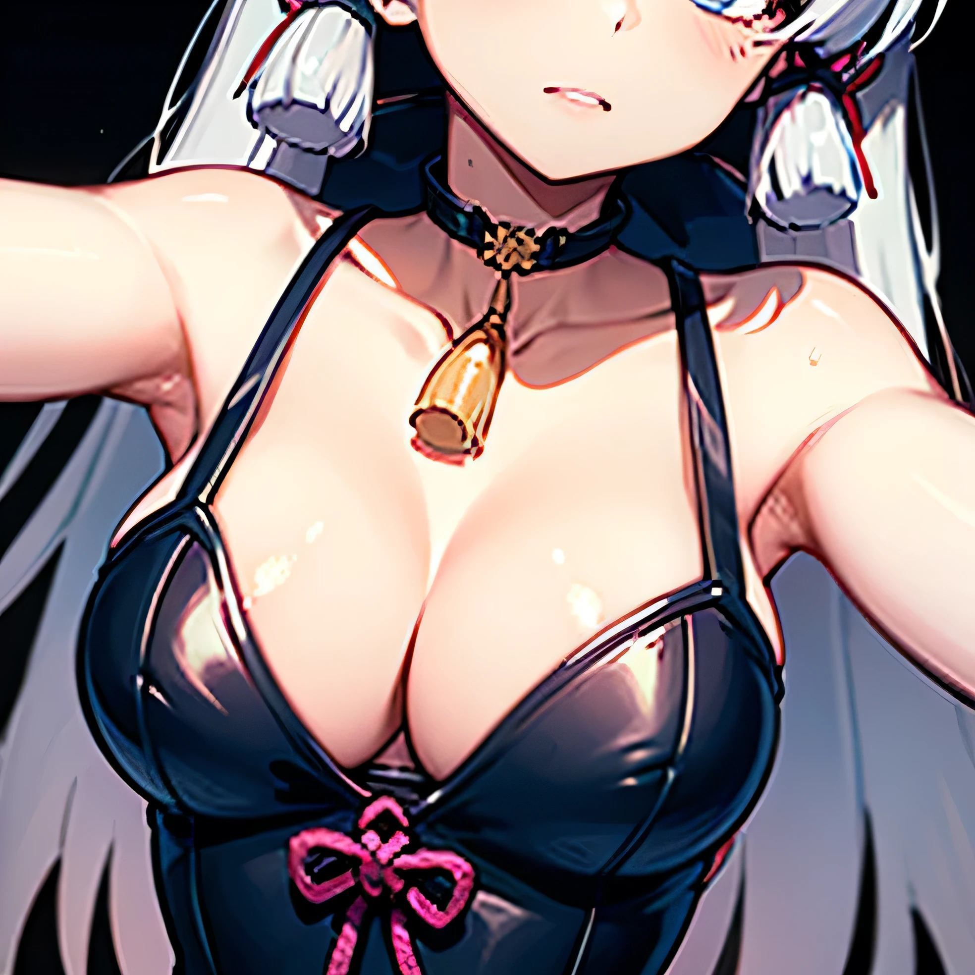 Angry Face, BDSM,slave,Rubber,Black Corset,Bondage,Collar,NSFW,((Best Quality, 8k, Masterpiece:1.3))), Crisp Focus: 1.2、(Layer Cut, Big:1.2),Beautiful Woman with Perfect Figure: 1.4、Slender Abs:1.2、Wet Body:1.5、Highly Detailed Face and Skin Texture、Detailed Eyes、Double Eyelids,Long Hair