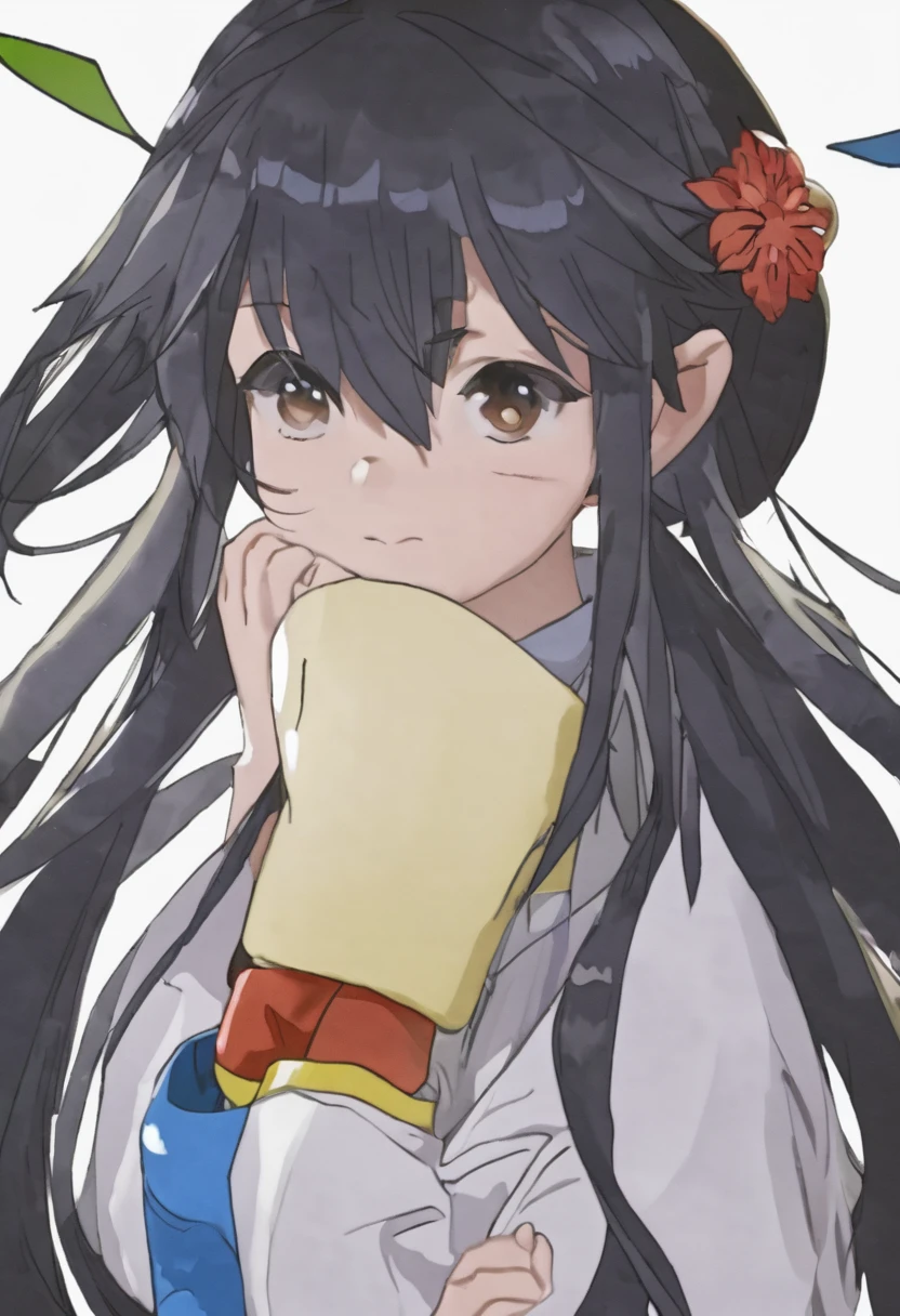 Anime woman with a gomu gomu