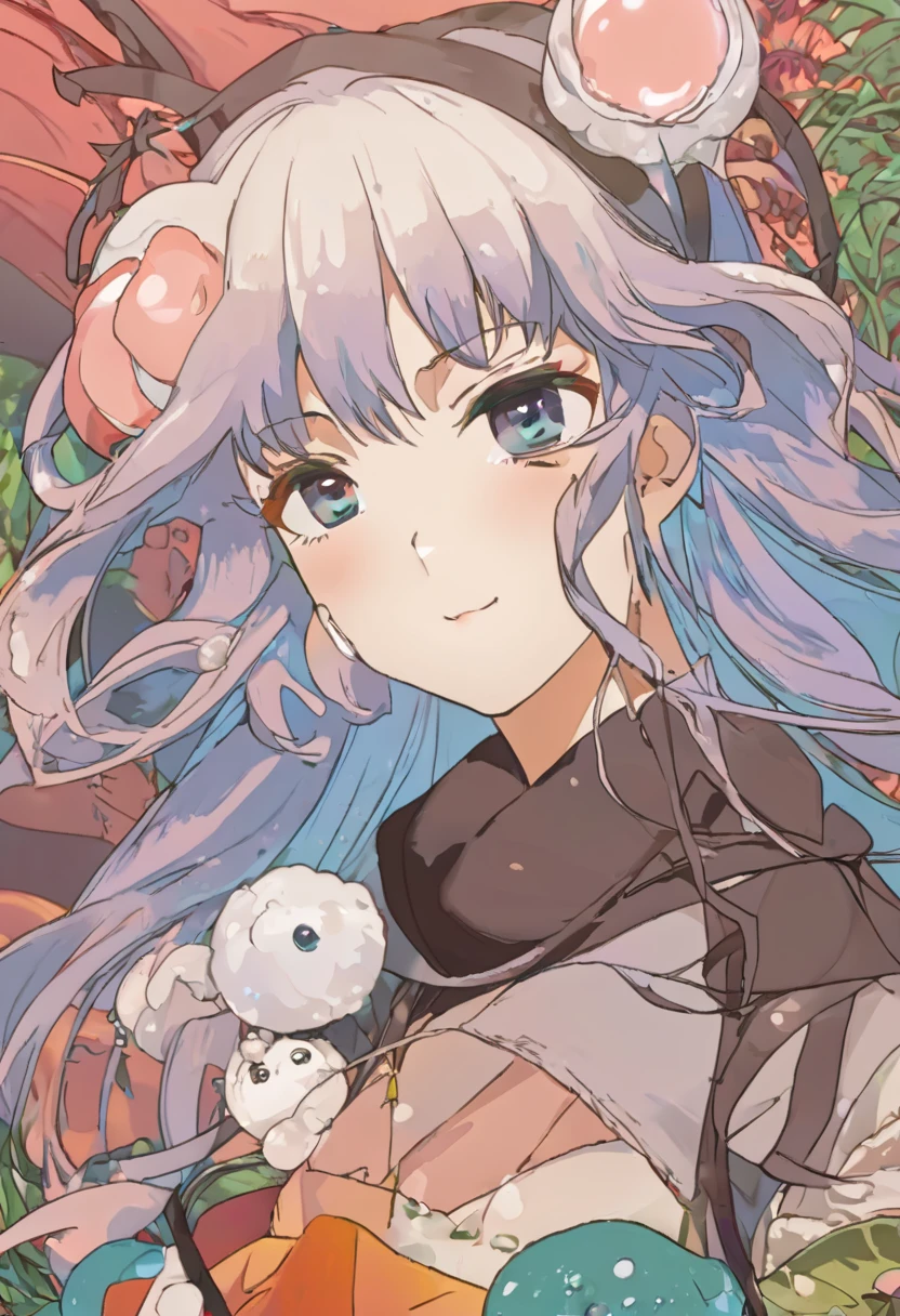Anime woman with a gomu gomu