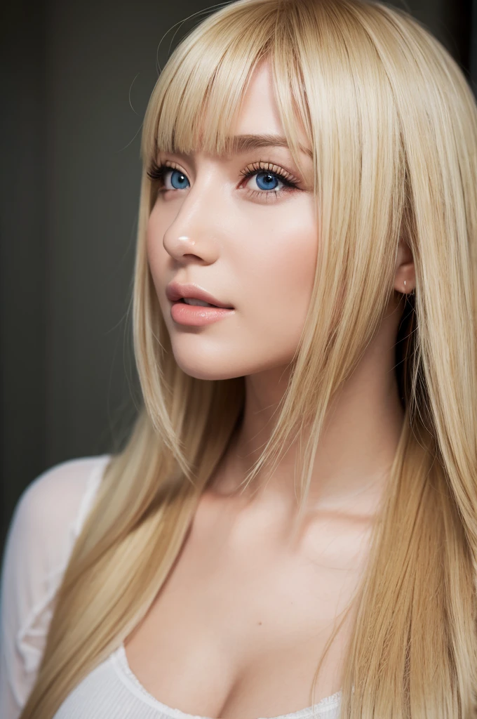 Realistic Blonde Woman