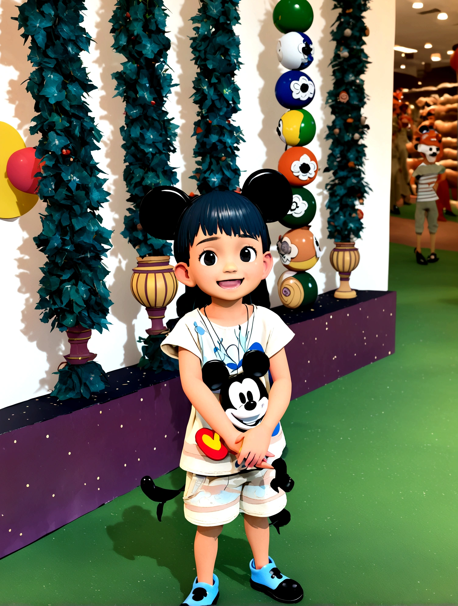 charachter (disney pixar style) 3d