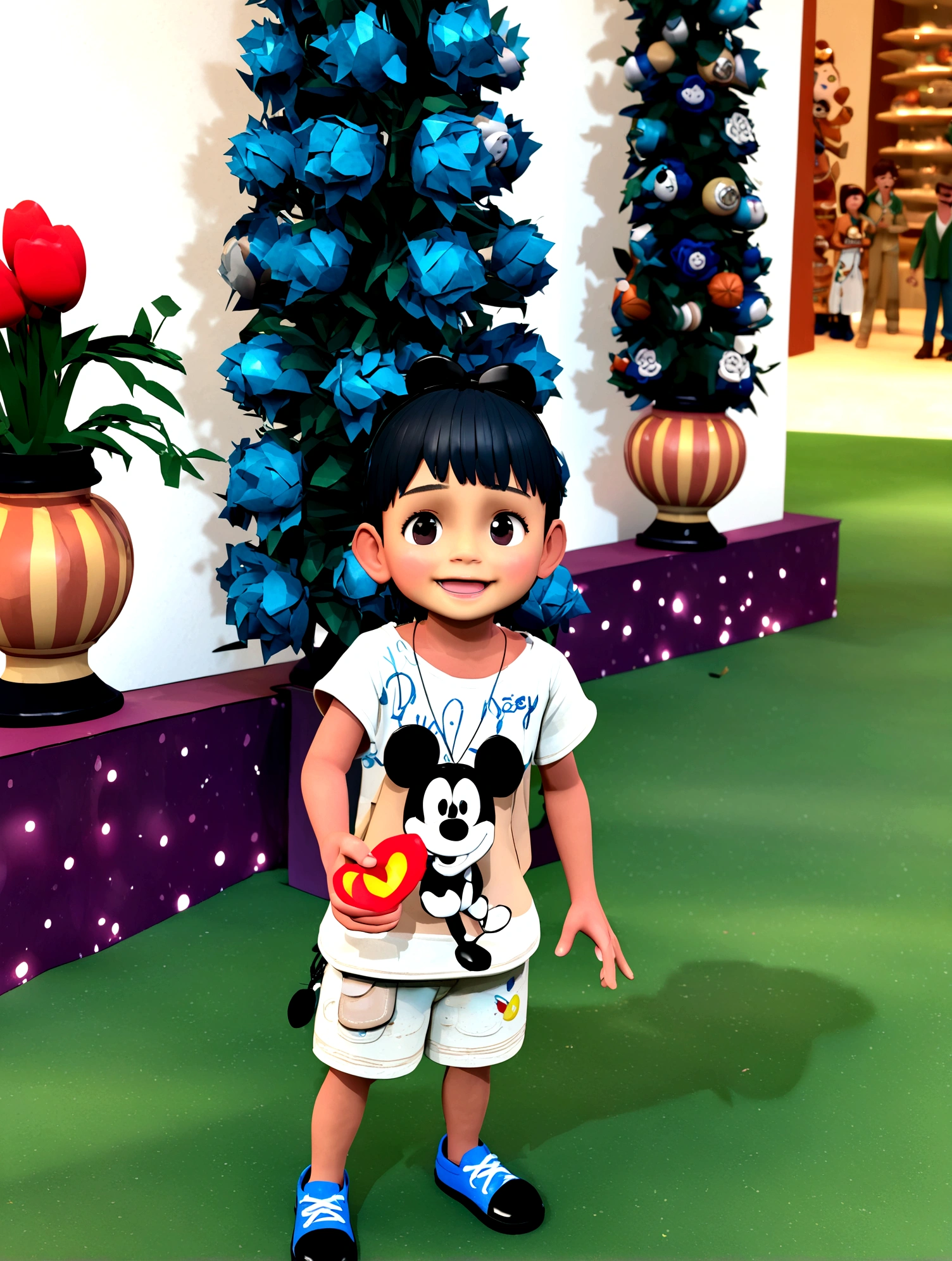 charachter (disney pixar style) 3d 