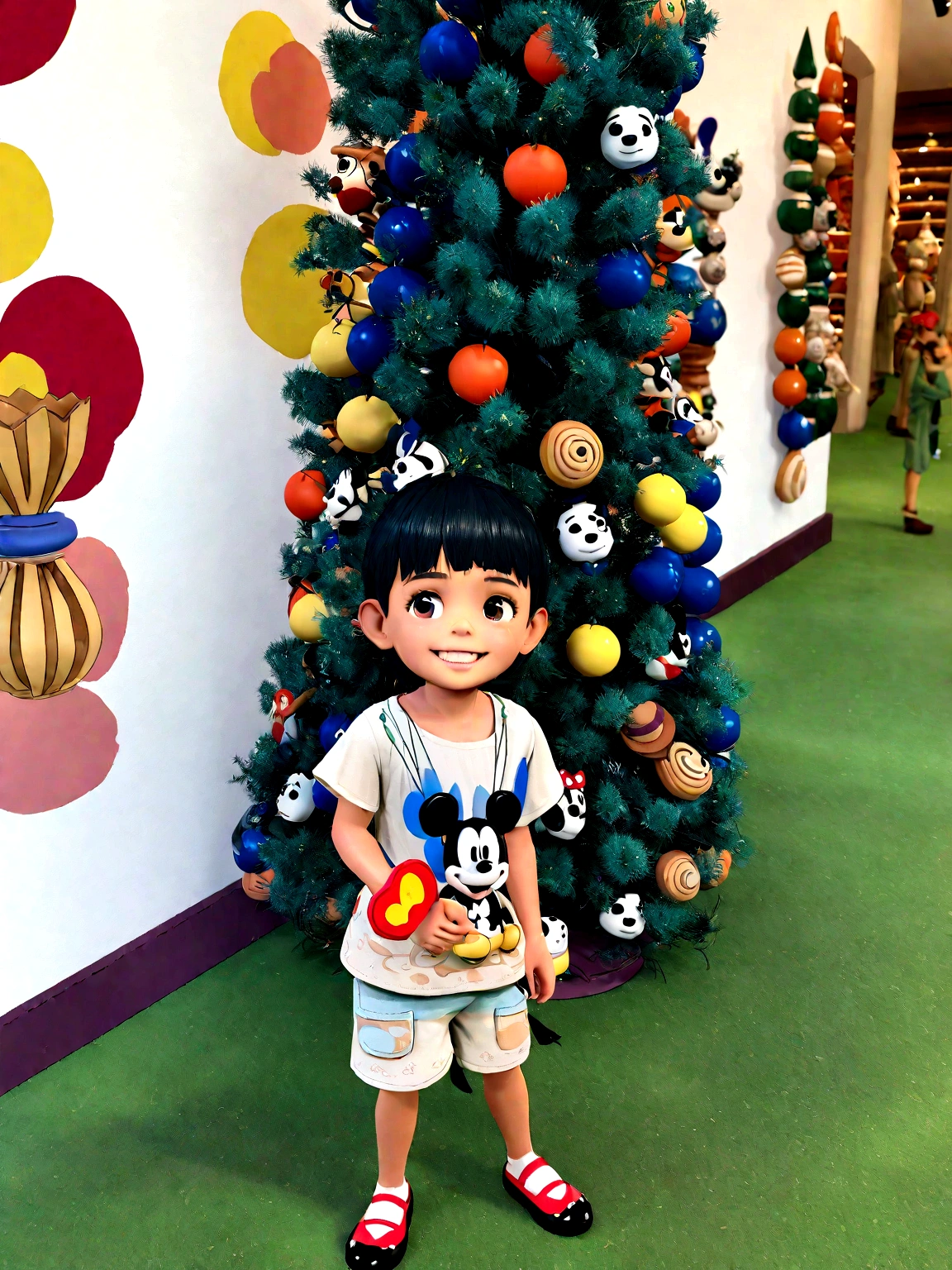 charachter (disney pixar style) 3d