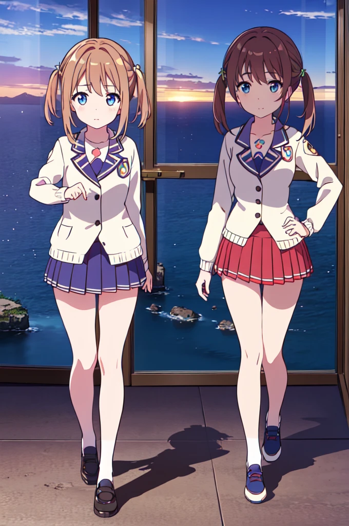 Masterpiece,(high quality depth map:1.1), Best Quality, ultra detailed,unity wallpaper 8k,crunchy,(change:1.2),(pretty eyes), ((kawaii)), beautiful, (beautiful), ((sexy)), (device),
(ultra detailed), (the best illustrations), (best shadows),whole body,A girl in a miniskirt being interviewed in the town..