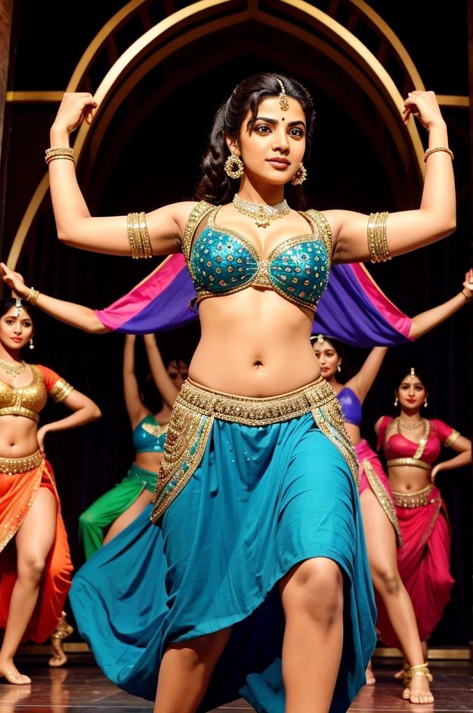Bollywood group dance 
