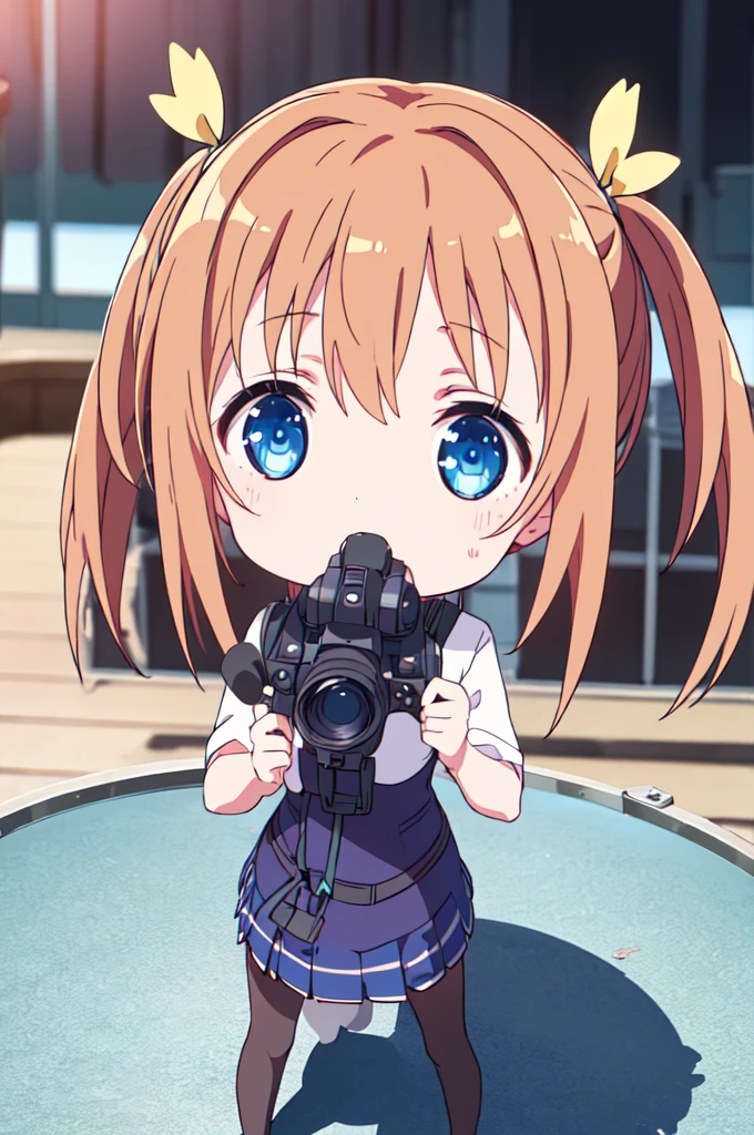 Masterpiece,(high quality depth map:1.1), Best Quality, ultra detailed,unity wallpaper 8k,crunchy,(change:1.2),(pretty eyes), ((kawaii)), beautiful, (beautiful), ((sexy)), (device),
(ultra detailed), (the best illustrations), (best shadows),whole body,A girl in a miniskirt being interviewed in the town..