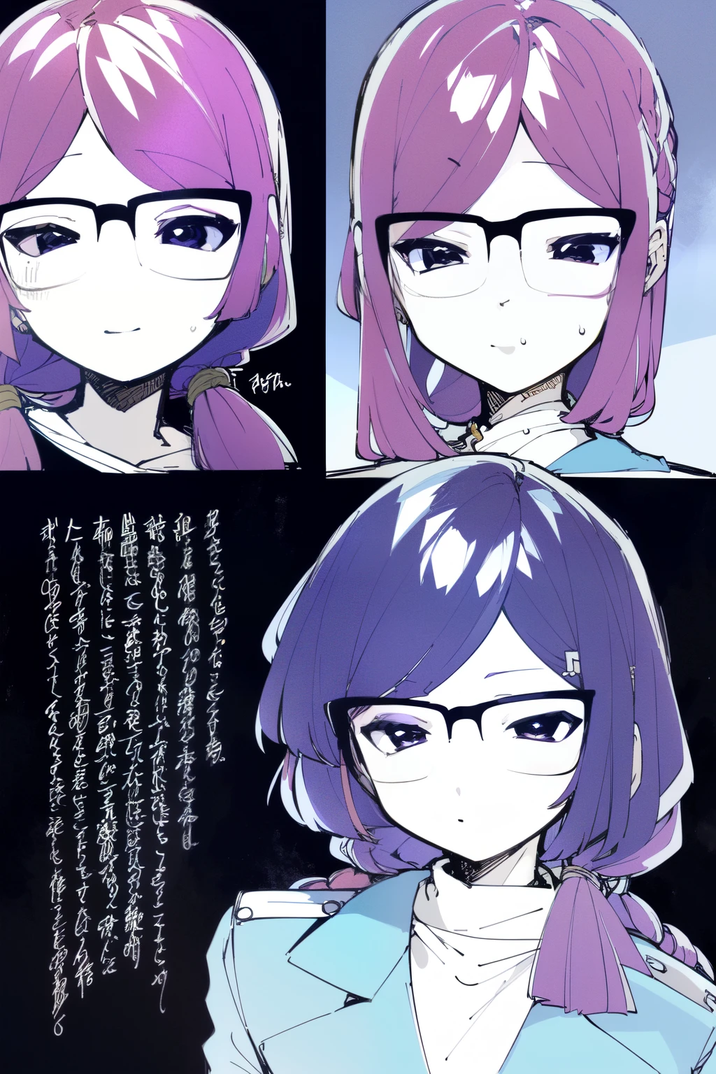 (best quality,4k,8k,highres,masterpiece:1.2),ultra-detailed,(realistic,photorealistic,photo-realistic:1.37),portrait,painting,illustration,anime,beautiful, vibrant colors,long-haired,design,character sheet,full body shot,bright,long flowing hair,horse tail.