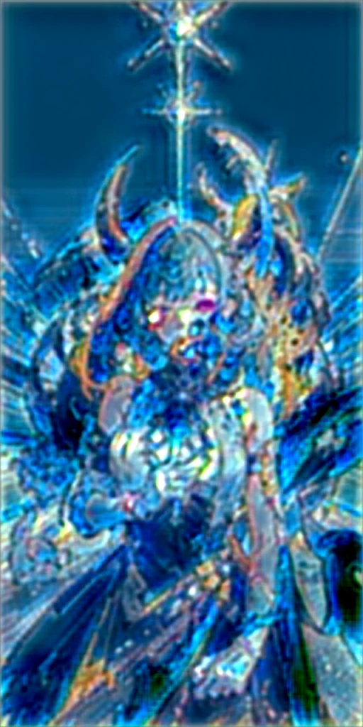 (Highest picture quality),(Master's work),(ultra-detailed),(Detailed eye description:1.0),(lens flare:1.0),(movie poster:1.0),(Tarot border:1.0),the portrait is centered,(close-up:1.0),(nagative space:0.8),(negative space:1.6),(solo),(floating colorful web:1.0),(many colorful spikes:1.0),(floating aqua droplets:1.0),(water magic:1.0), (dappled sunlight,light rays,caustics:1.2), (iridescent:1.0),(beautiful detailed glow:1.0),(leaning back:1.2),(grim expression:1.0),(small:1.0),(open mouth:1.0),(eyelashes),one eye closed,(light blue hair:1.4),(long hair:1.0),(facing viewer:1.3),(head tilt:1.0),(dynamic pose:1.1),(asymmetrical hair:1.2),(orange,(casual,casual clothes),(layered skirt),(grey eyes:1.4),diagonal bangs,high twintails,drill hair,long coat,(floating cape:1.0),,(abstract background:1.4),(:1.1),(jumping:1.1),(tan:1.1),(upper body:1.25),thinking, slit pupils, + +, ganyu, bare shoulders, bodysuit, (white gloves:1.3), black and red twin horns, sleepy