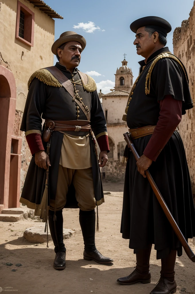 It begins with the presence of the old dan Andrés de Aragón y Peralta, who announces his suicide from the tower of the church in the town of San Pedro de Lahuaymarca, Calls his children thieves, don Fermin y don Bruno, to take over his lands. He returns home and carries out his threat, poisoning himself and dying.. Don Fermin and Don Bruno hate each other; the first has a mine called Aparcora, and the second is the owner of the hacienda »ما Providencias, that makes Indian servants work. Rendon Wilka also appears on stage, a common Indian who has lived in Lima where he assimilated new ideas.