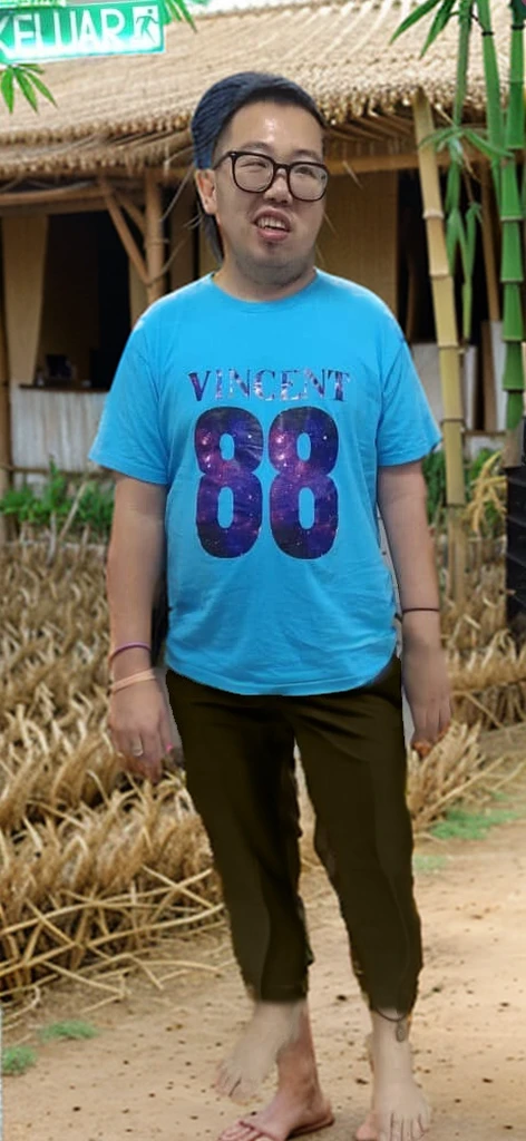 A bamboo farm in the countryside