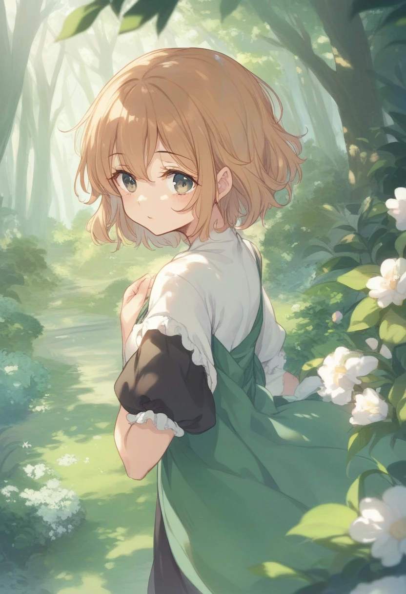 BREAK Perfect Anatomy、(High resolution:1.2)、Incredible illustrations、(Cute illustrations:1.2)、
(Beautiful background(deep in the forest))
(ソフトクリームを食べる)