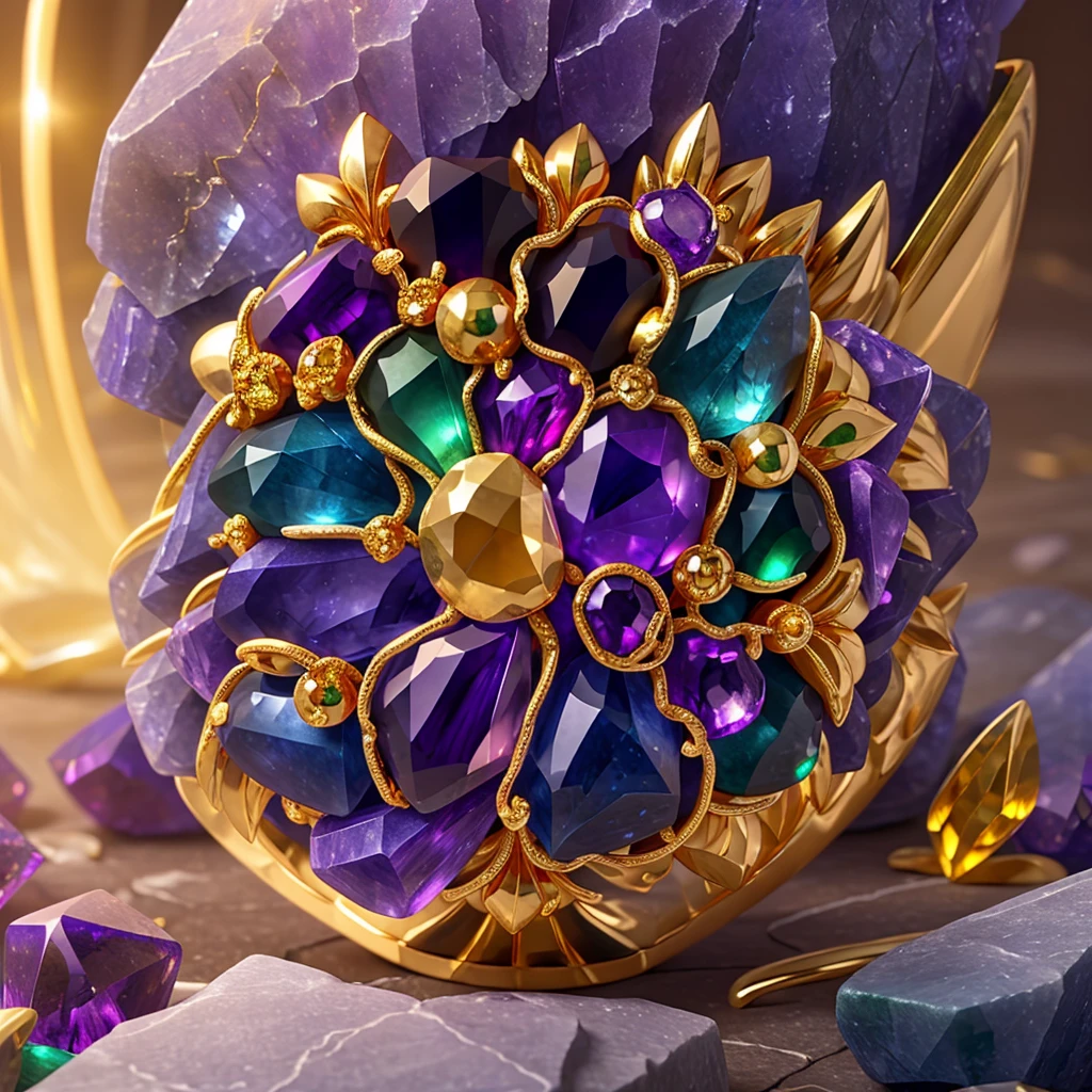 Sapphire, Gold, Ruby, Amethyst, Emerald, crystals, energy