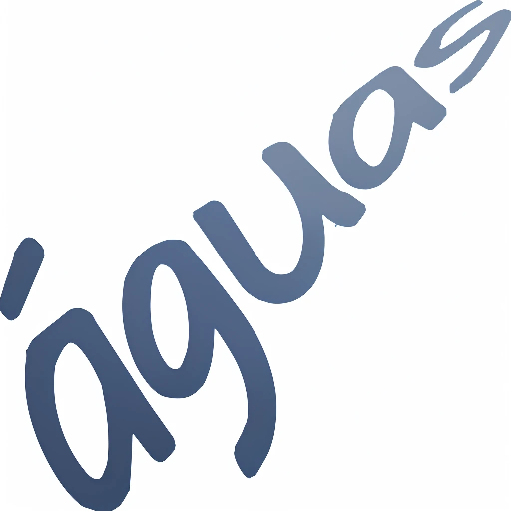 a close up of a logo with the word gouge written in blue, aqua, aquasixio, aquarius, inspired by João Artur da Silva, aquatic devices, asuras, illustrated logo, vectorized logo style, simple logo, created in adobe illustrator, liquids, rounded logo, logotype, handwriting title on the left, aquatic life