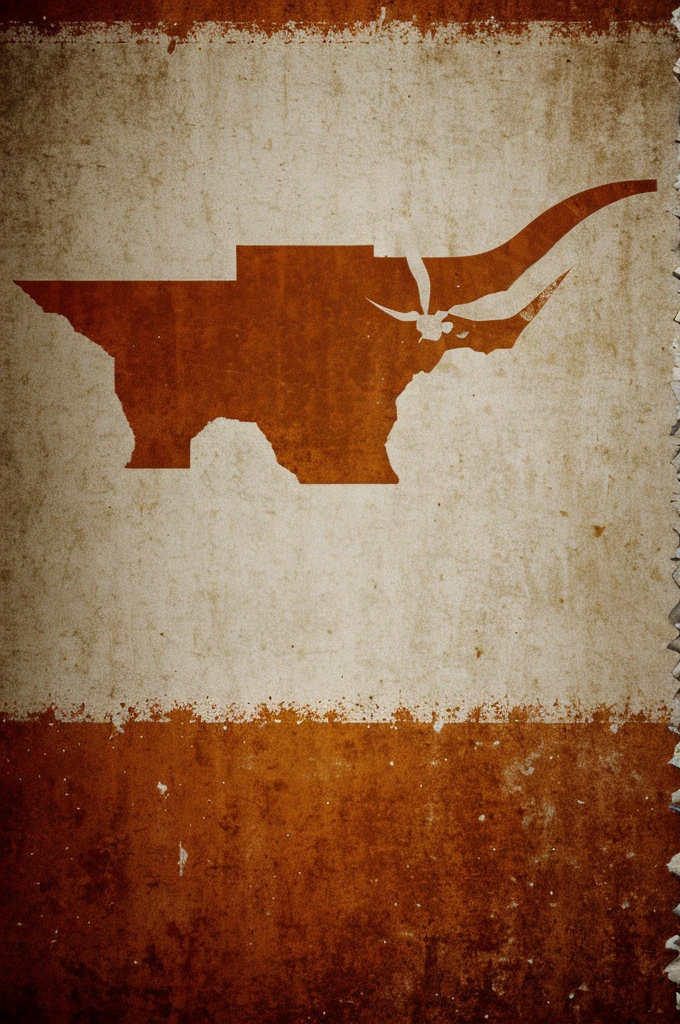 Texas longhorns wall paper