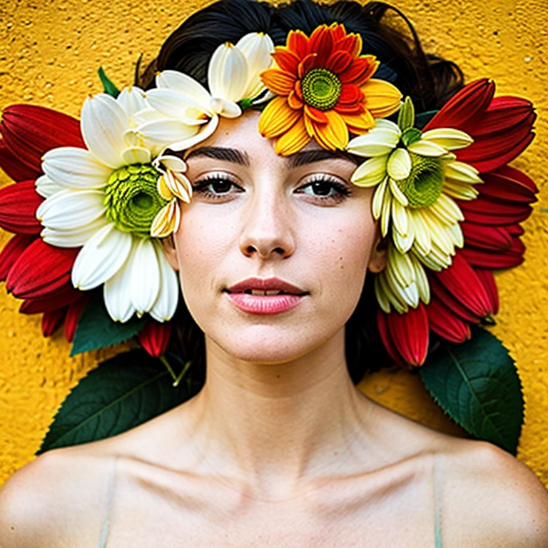 woman as a flower