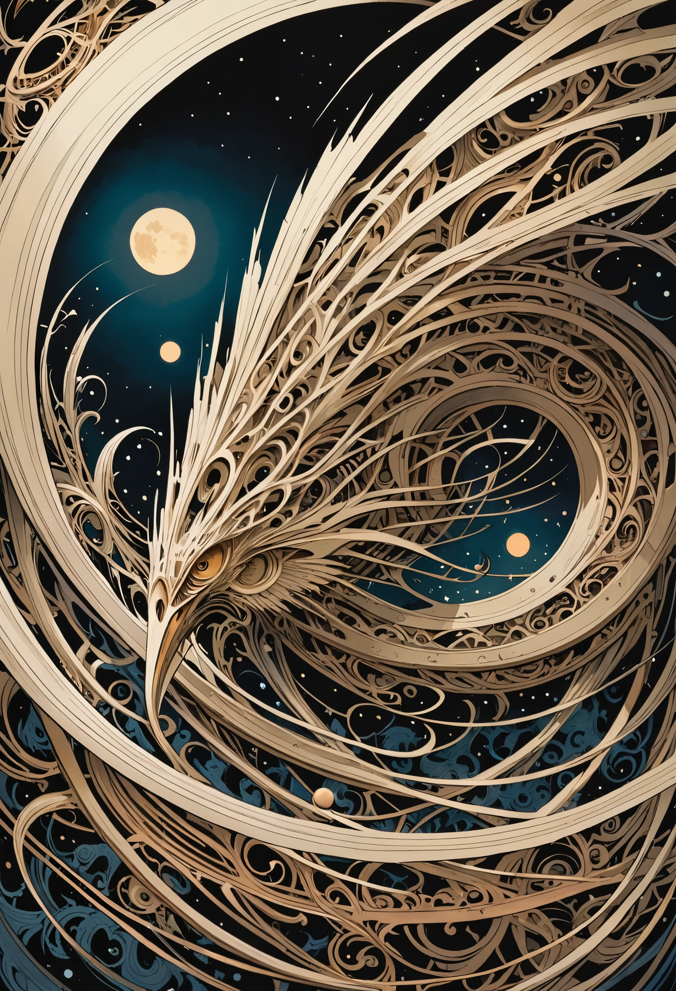 Aaron Horkey's painting depicts,Mysterious Landscape Photography,Luminous oil painting style,IncRedible futuristic images appear on the Miracle Stone,Mystery Book Cover Art, There is a lot of suspense, Dark, atmosphere, Dark "Imagine a vast desolate space,The spectral landscape unfolds from the surrounding haze, It's as if the fabric of reality has lost its color and vibrancy. Crystalline Monolith, No visible pulse or energy, Rising from the barren land like a forgotten fragment of knowledge, Casting an eerie glow over a featureless environment. Artworks should evoke an unsettling sense of alienation, The line between nothingness and existential despair becomes blurred, Put the audience into a state of numbness and indifference."Red,dark Red color palette