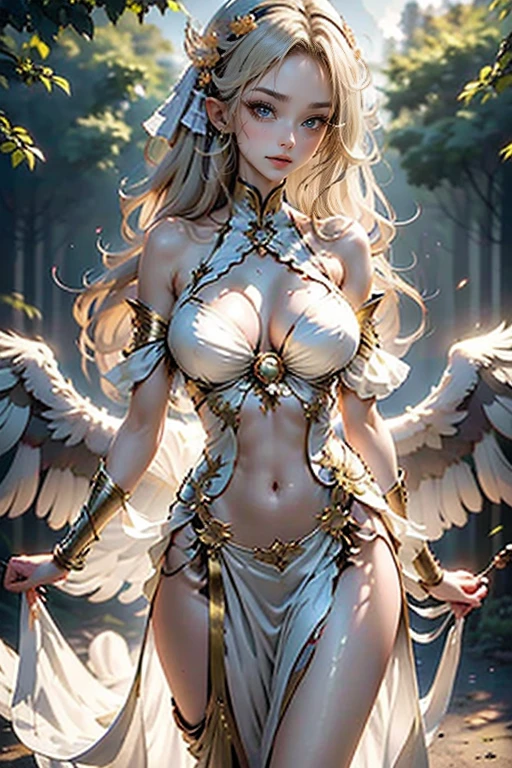 cute long dress amaterasu wings flat chest no chest dress sunshine light
