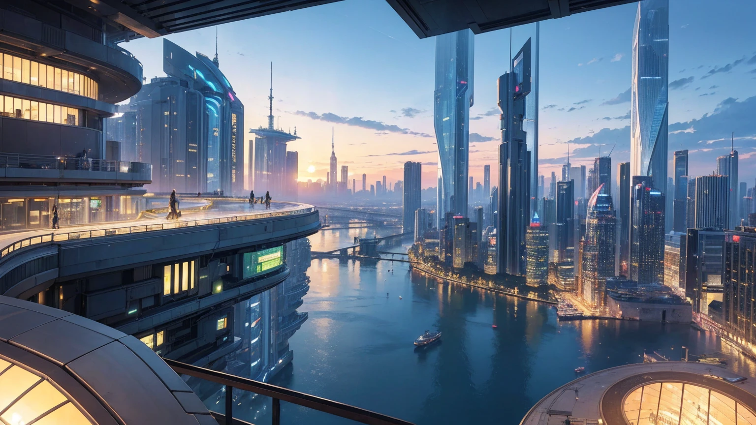 (Best quality,4K,8K,A high resolution,Masterpiece:1.2),Ultra-detailed,(Realistic,Photorealistic,photo-realistic:1.37),Futuristic floating city,Futuristic technology,Huge urban high-tech tablet platform,Airship,Floating in the sky,Futuristic city,Small airships around,High-tech hemispherical platform,Colorful lights,Advanced architecture,modernn architecture,skyscrapper,Access the cloud,Scenic beauty,view over city,Impressive design,Blend seamlessly with nature,energetic and vibrant atmosphere,Futuristic transportation system,Parking is suspended,Transparent path,Lush greenery,Sky gardens,cascading waterfalls,Magnificent skyline,reflections on the water,Sparkling river,Architectural innovation,futuristic skyscrapers,Transparent dome,The shape of the building is unusual,Elevated walkway,Impressive skyline,Glowing lights,Futuristic technology,Minimalist design,Scenic spots,Panoramic view,Cloud Piercing Tower,Vibrant colors,epic sunrise,epic sunset,Dazzling light display,magical ambiance,The future city,Urban Utopia,LuxuryLifestyle,Innovative energy,sustainable development,Smart city technology,Advanced infrastructure,Tranquil atmosphere,Nature and technology live in harmony,Awesome cityscape,Unprecedented urban planning,Architecture connects seamlessly with nature,High-tech metropolis,A cutting-edge engineering marvel,The future of urban living,Visionary architectural concept,Energy-efficient buildings,Harmony with the environment,A city floating above the clouds,Utopian dreams become reality,The possibilities are endless,State-of-the-art transportation network,Green energy integration,Innovative materials,Impressive holographic display,Advanced communication system,Breathtaking aerial view,Quiet and peaceful environment,Modernist aesthetics,Ethereal beauty