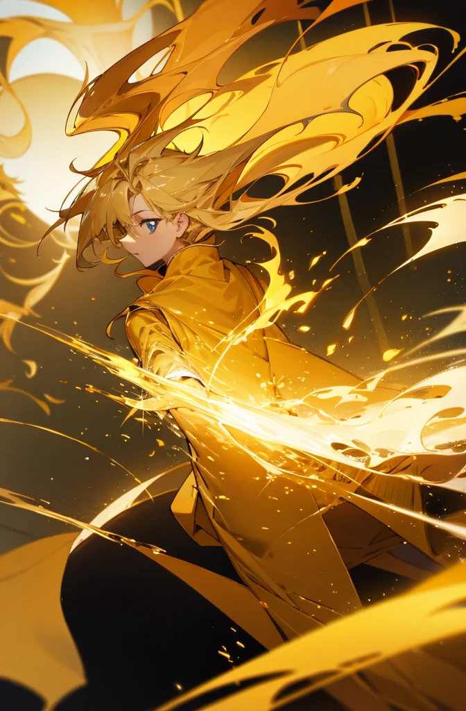 Golden ghost