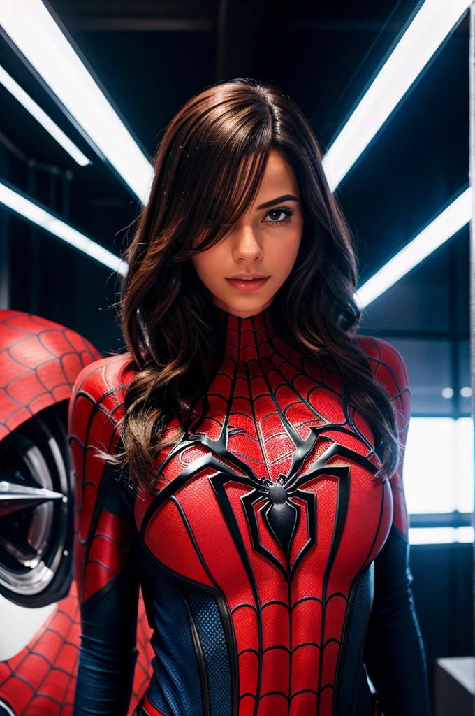 Female  spider man 