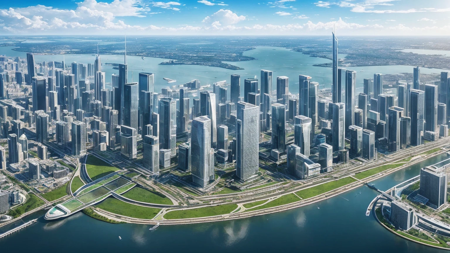 (Best quality,4K,8K,A high resolution,Masterpiece:1.2),Ultra-detailed,(Realistic,Photorealistic,photo-realistic:1.37),Futuristic floating city,Futuristic technology,Huge urban high-tech tablet platform,Airship,Floating in the sky,Futuristic city,Small airships around,High-tech hemispherical platform,Colorful lights,Advanced architecture,modernn architecture,skyscrapper,Access the cloud,Scenic beauty,view over city,Impressive design,Blend seamlessly with nature,energetic and vibrant atmosphere,Futuristic transportation system,Parking is suspended,Transparent path,Lush greenery,Sky gardens,cascading waterfalls,Magnificent skyline,reflections on the water,Sparkling river,Architectural innovation,futuristic skyscrapers,Transparent dome,The shape of the building is unusual,Elevated walkway,Impressive skyline,Glowing lights,Futuristic technology,Minimalist design,Scenic spots,Panoramic view,Cloud Piercing Tower,Vibrant colors,epic sunrise,epic sunset,Dazzling light display,magical ambiance,The future city,Urban Utopia,LuxuryLifestyle,Innovative energy,sustainable development,Smart city technology,Advanced infrastructure,Tranquil atmosphere,Nature and technology live in harmony,Awesome cityscape,Unprecedented urban planning,Architecture connects seamlessly with nature,High-tech metropolis,A cutting-edge engineering marvel,The future of urban living,Visionary architectural concept,Energy-efficient buildings,Harmony with the environment,A city floating above the clouds,Utopian dreams become reality,The possibilities are endless,State-of-the-art transportation network,Green energy integration,Innovative materials,Impressive holographic display,Advanced communication system,Breathtaking aerial view,Quiet and peaceful environment,Modernist aesthetics,Ethereal beauty
